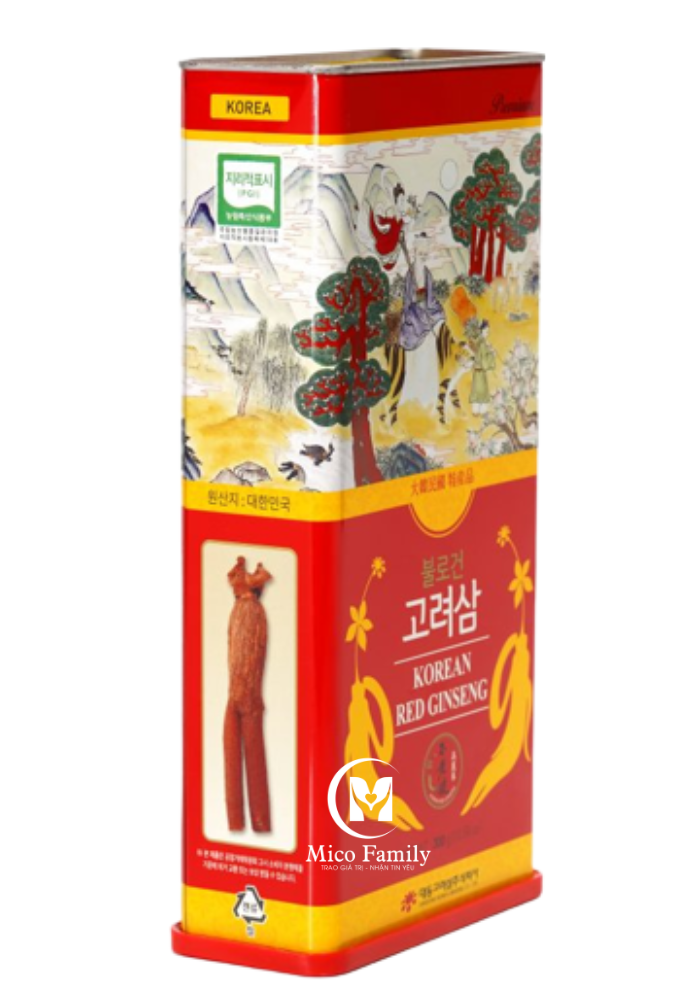 HỒNG SÂM CỦ KHÔ DAEDONG 300GR Hồng sâm củ khô Daedong 300g