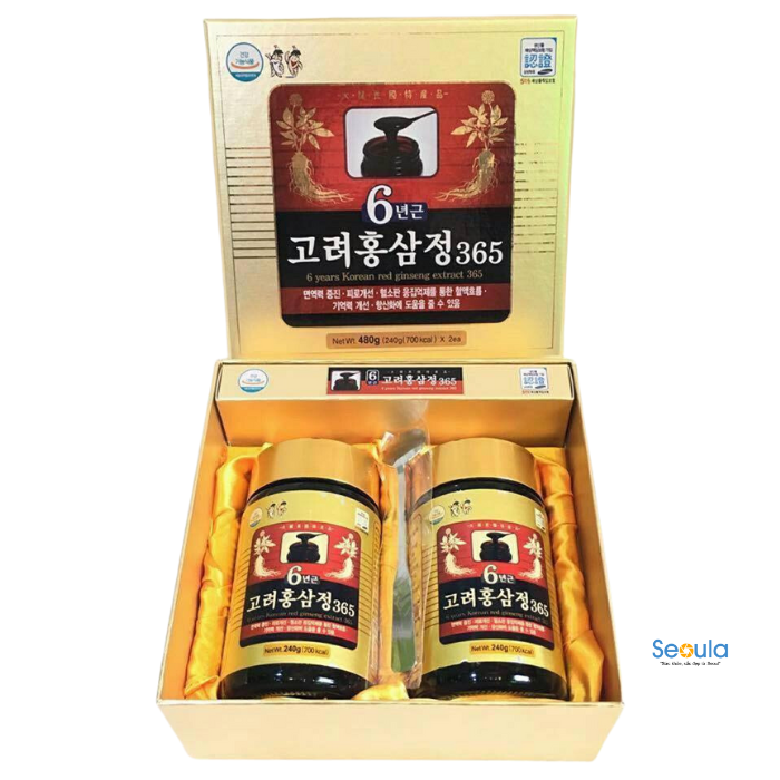 Cao Hồng Sâm Hàn Quốc 365 Từ Nhân Sâm 6 Năm Tuổi (Hộp 2 Lọ x 240g) 701412 700 x 700 px 86