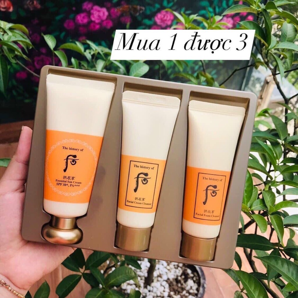 Set kem chống nắng Whoo vàng Essential Sun Cream z4267677877369 d65bec91229b2599ddcc149da6a8d2c2