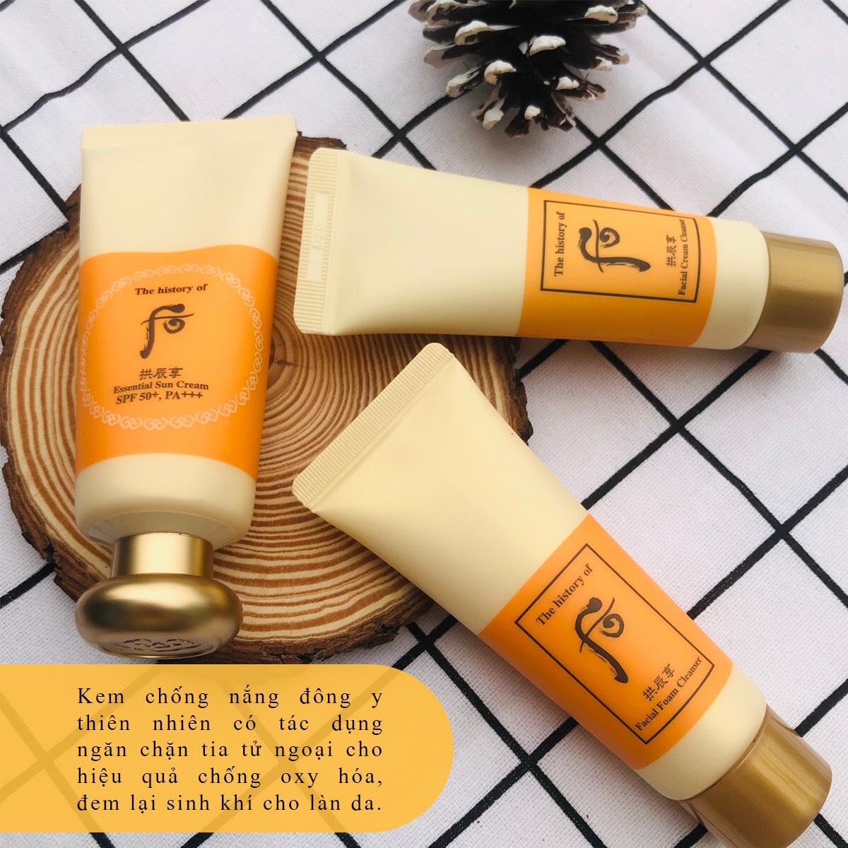 Set kem chống nắng Whoo vàng Essential Sun Cream z4267677880968 89fff95ad75eb6bf5256419f7f30e06a