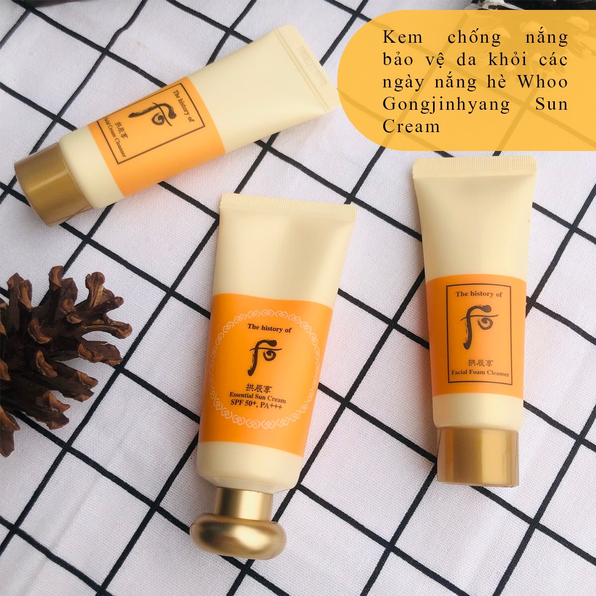 Set kem chống nắng Whoo vàng Essential Sun Cream z4267677904464 90722bc334cd37350aa8c41f5002e1e3