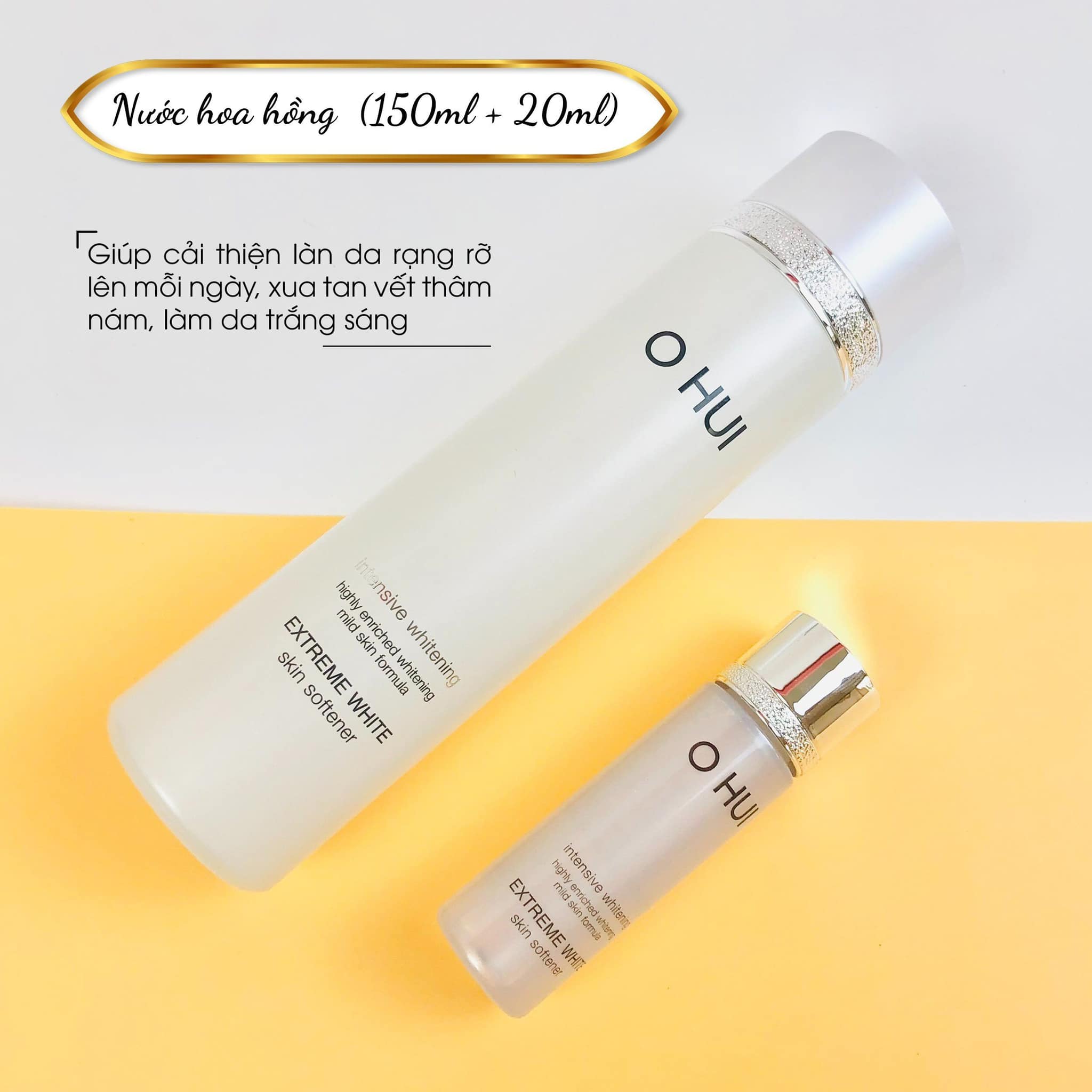 OHUI Set Dưỡng Trắng Trị Nám ( Ohui Extreme White Snow Vitamin) 353655674 811918963680691 6837941218299332736 n