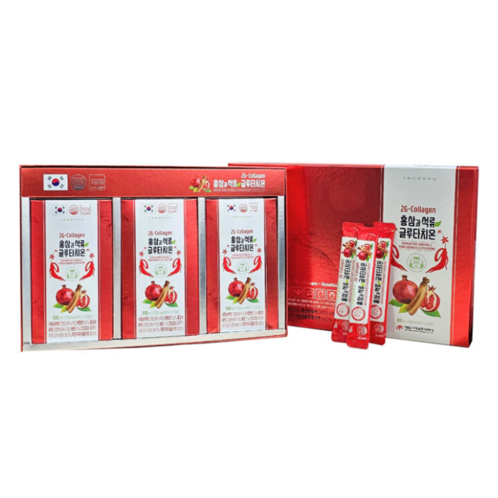 2G – Collagen Hồng sâm lựu Glutathione (10ml x 30stick) - Daedong Thiet ke chua co ten 36